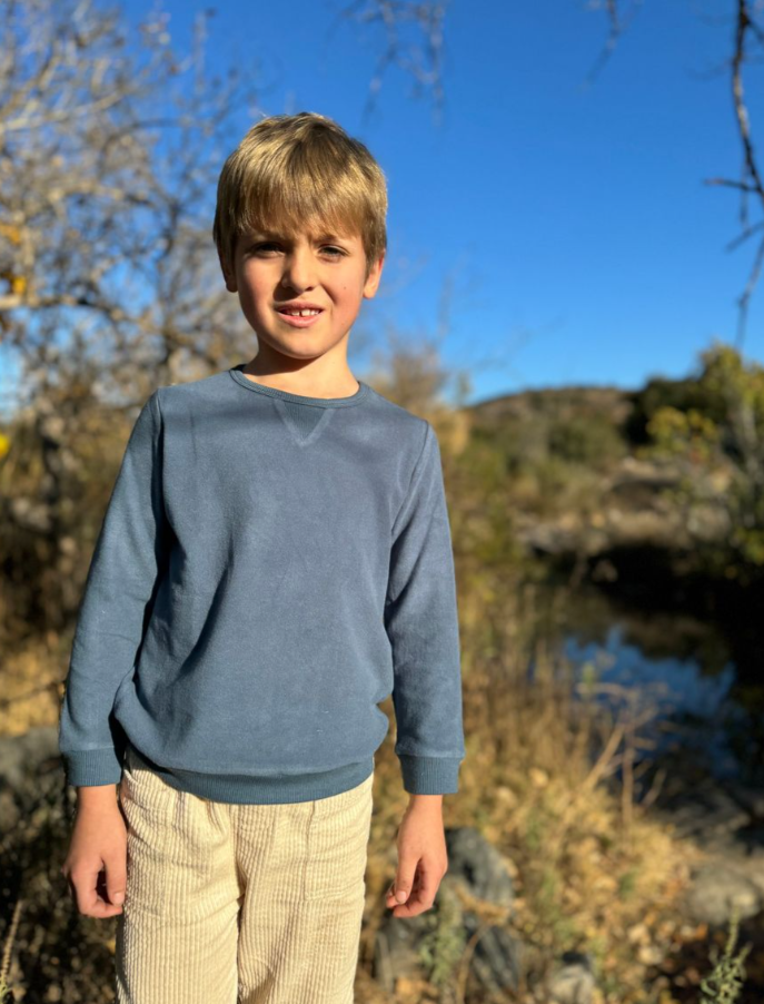 Boys Pullover Sweater | Blue