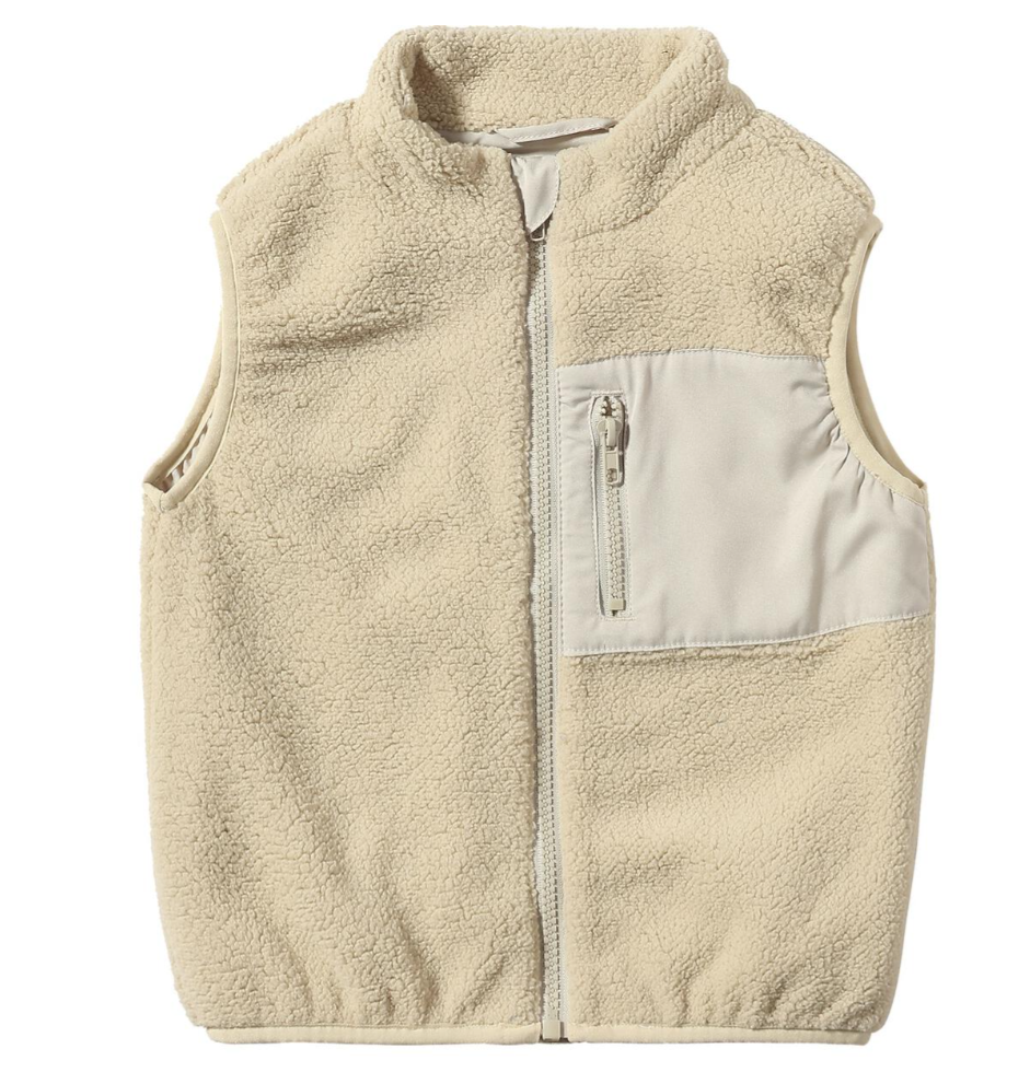 Sherpa Vest | Cream