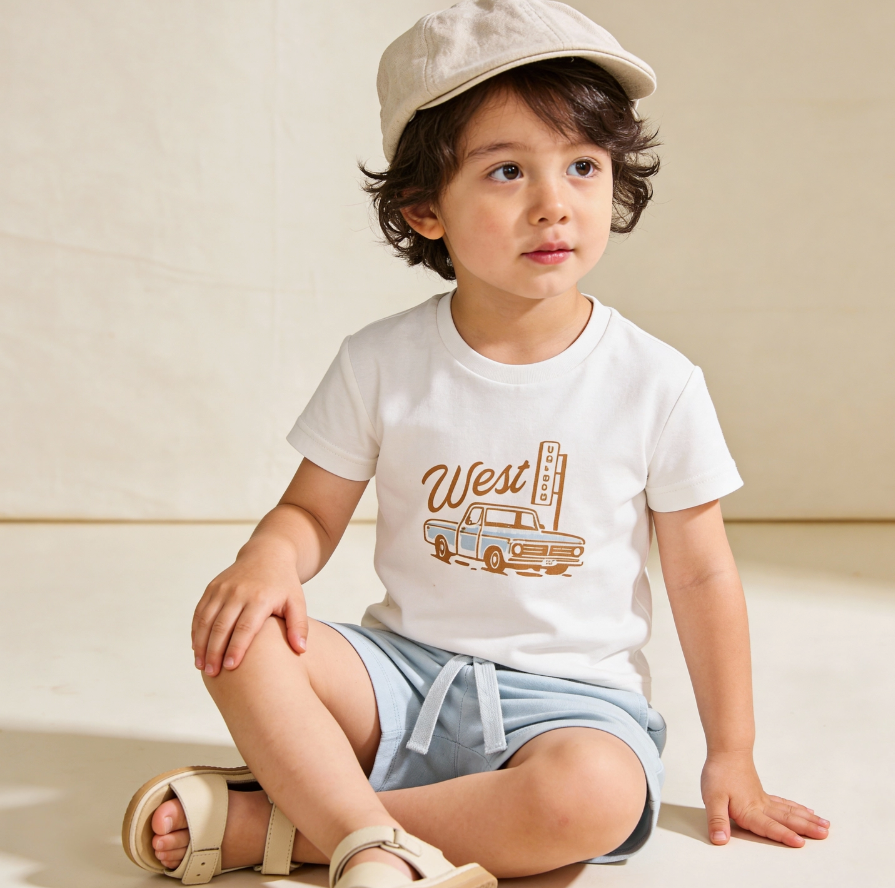 Organic Graphic Tee | Old Truck