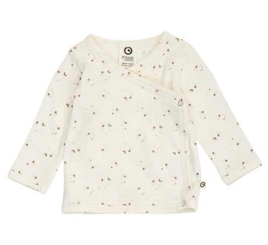Ribbed Kimono Top | Stars