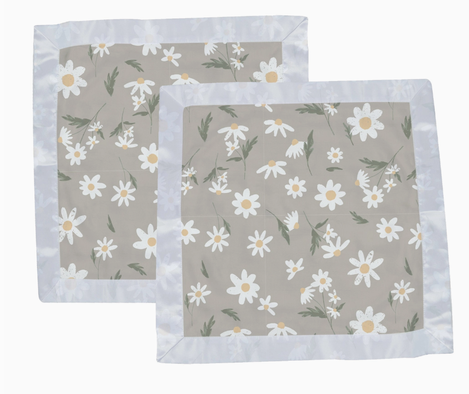 Security Blanket Set | White Daisy