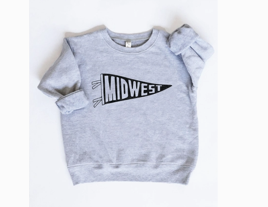 Midwest Pennant Sweatshirt | Color Options
