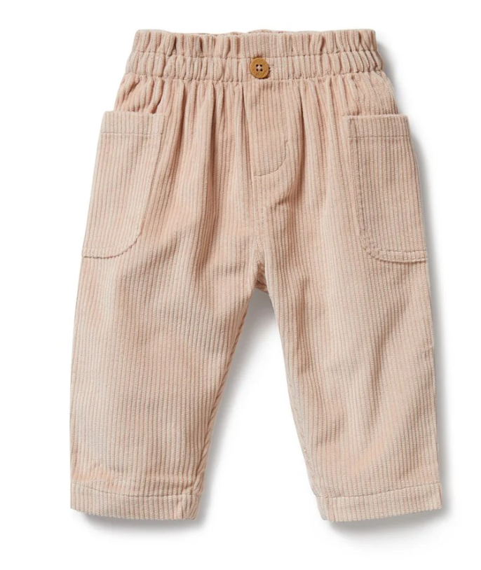 Corduroy Rose Pants | Organic Cotton
