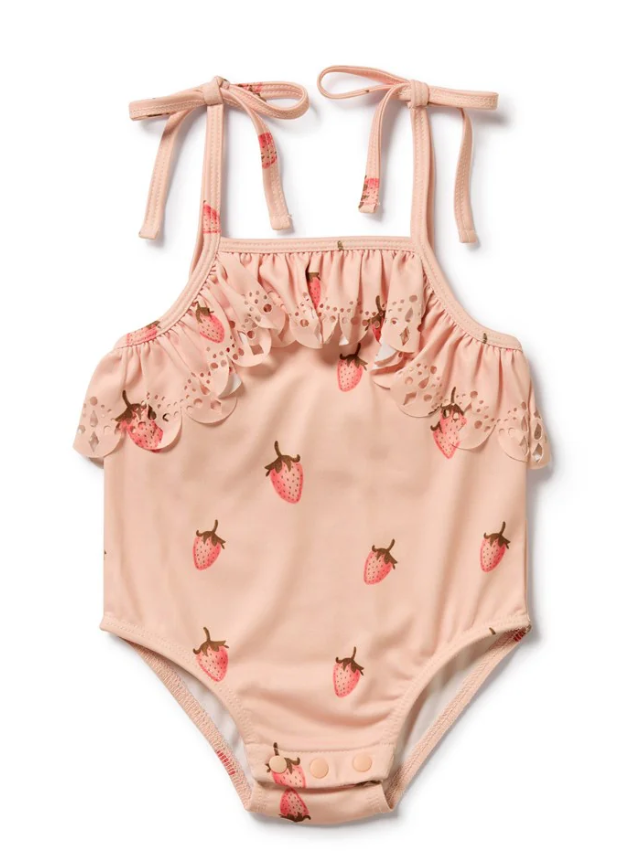 Strawberry Swimsuit | UPF50+