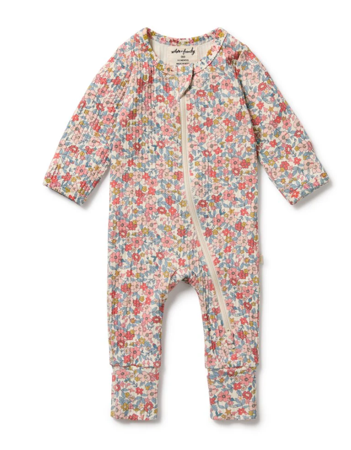 Coverall Zipsuit | Summer Bloom