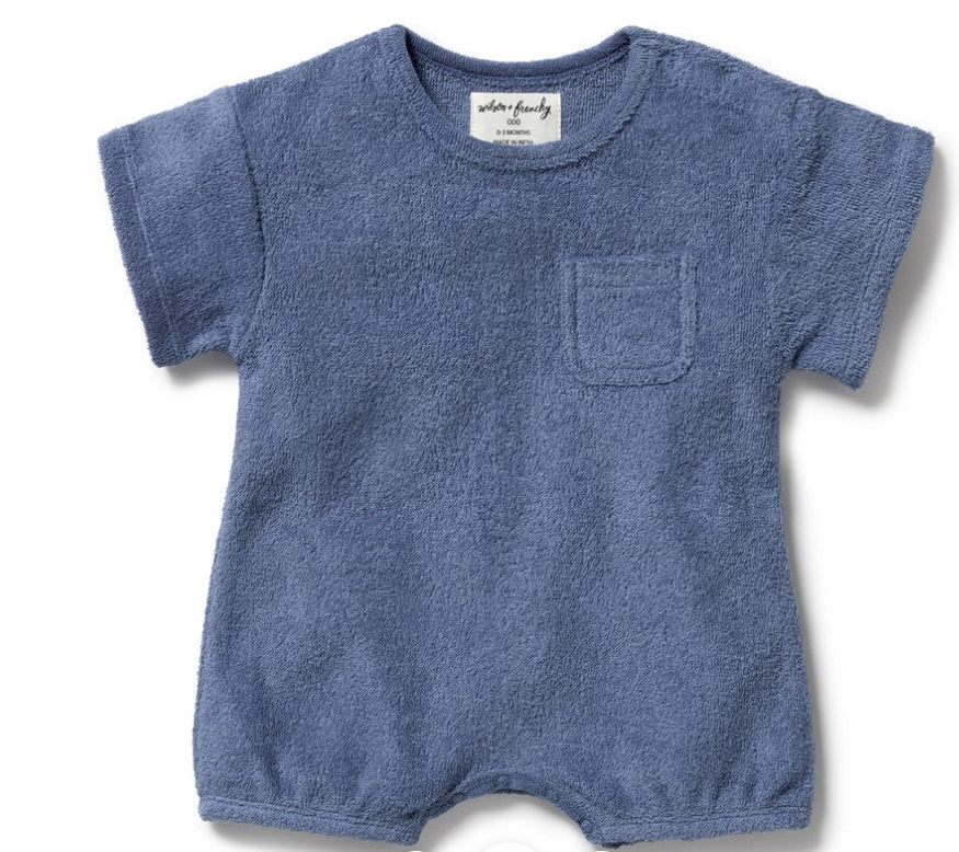 Terry Cloth Romper | Color Options