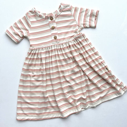 Stripe Shortsleeve Dress