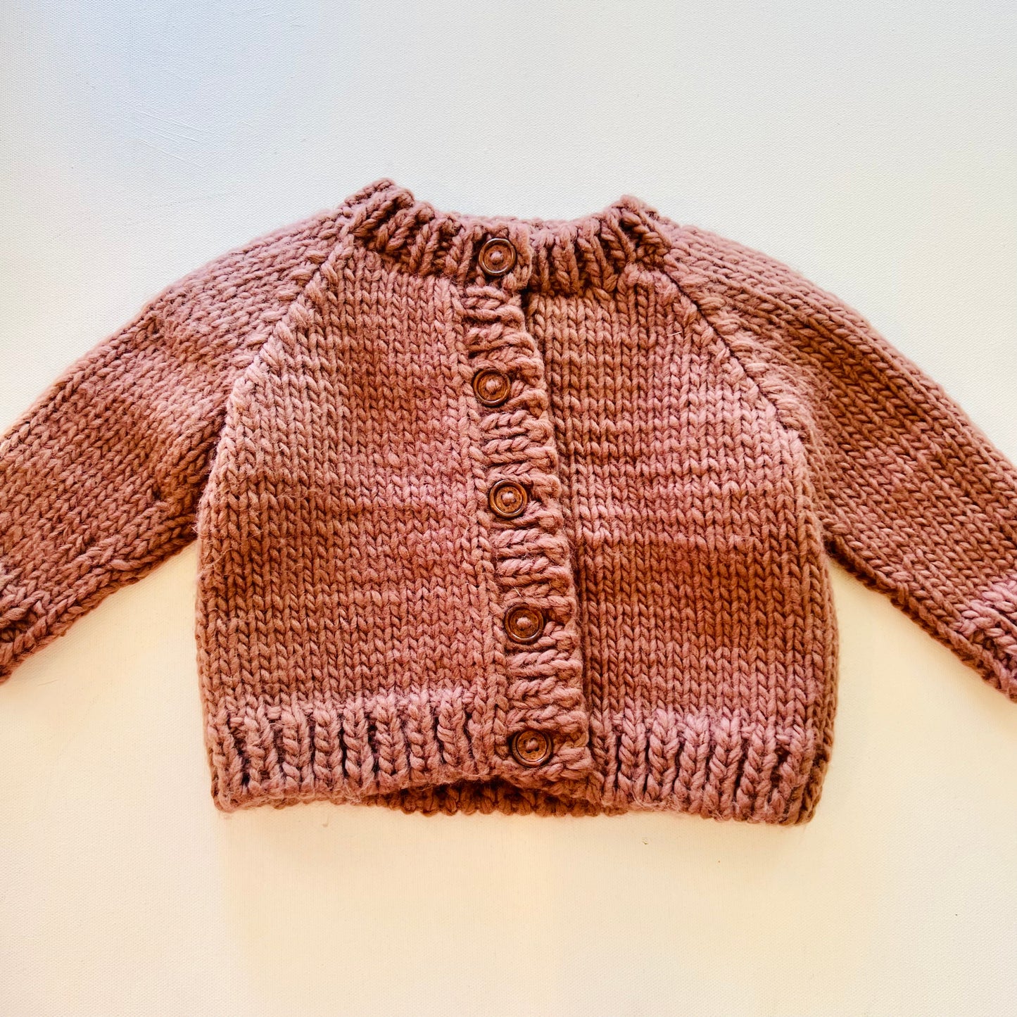 Knit Cardigan | Mauve