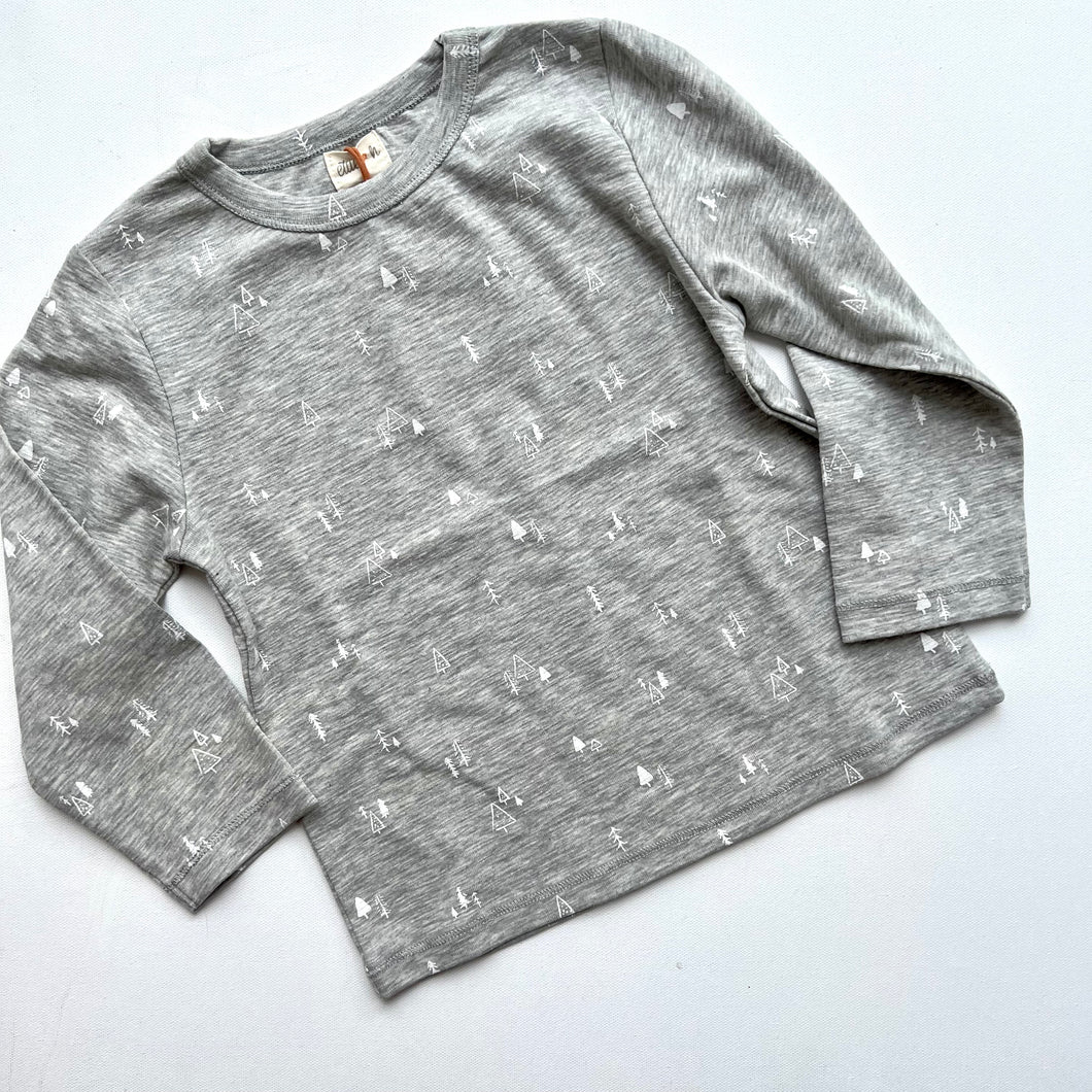 L/S Shirt / Grey Trees