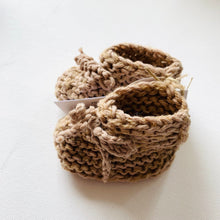 Load image into Gallery viewer, Hand Knitted Baby Booties | Color Options
