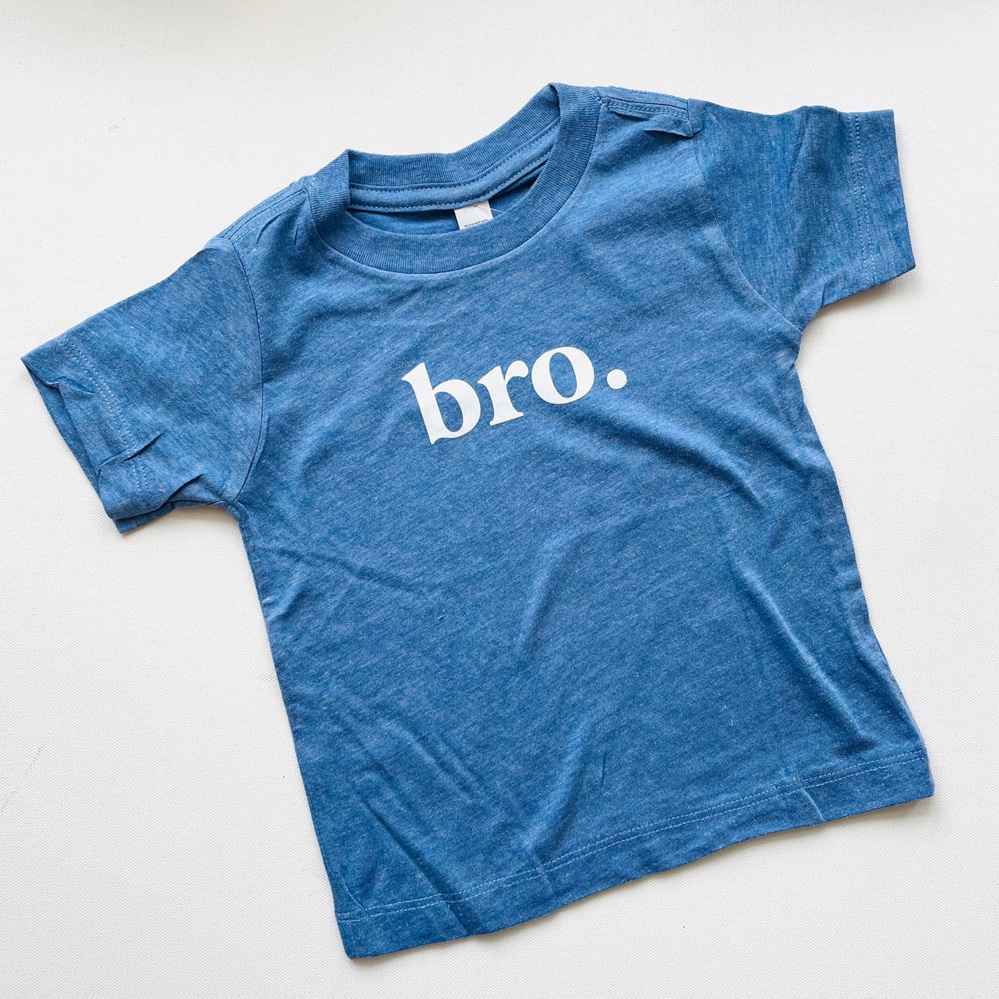Camiseta "Bro" / Azul