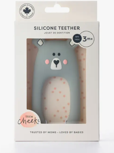Bear Silicone Teether | Color Options