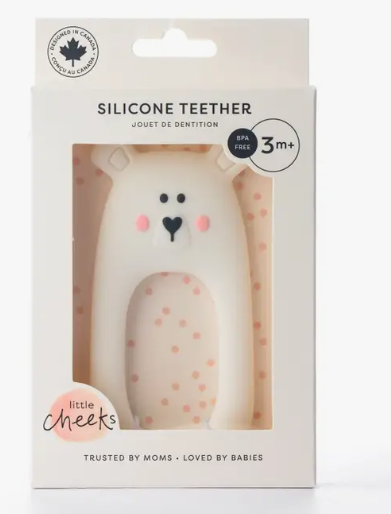 Bear Silicone Teether | Color Options