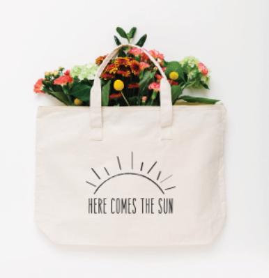 Here Comes the Sun Tote Bag