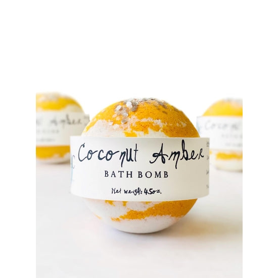 Coconut Amber Bath Bomb