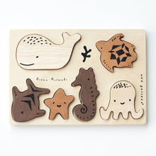 Load image into Gallery viewer, Wooden Tray Puzzle | Animal Options
