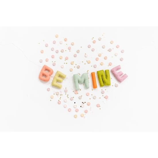 Be Mine Letter Garland